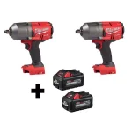 Milwaukee M18 FUEL 1/2 in. High Torque Impact Wrench Kit w/ Two 6.0 Ah Batteries thumbnail 1
