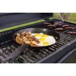Lodge 12 in. Carbon Steel Skillet, Seasoned Black Heavy Duty Pan thumbnail 8