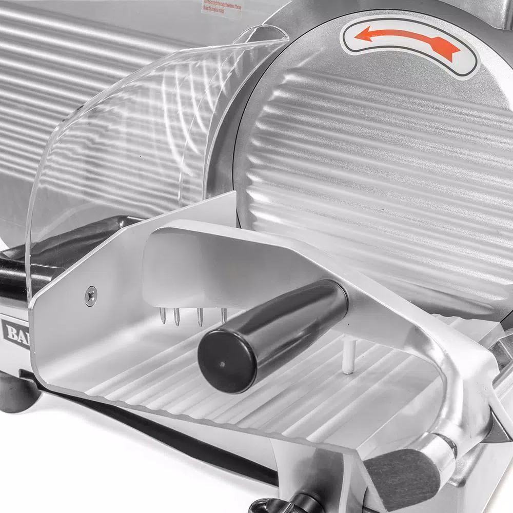 Barton 10 in. Commercial Meat Slicer, 240W Stainless Steel Electric Slicer
