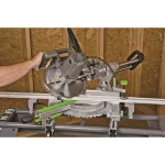 Genesis 15 Amp 10 in. Sliding Compound Miter Saw with Laser Guide thumbnail 9
