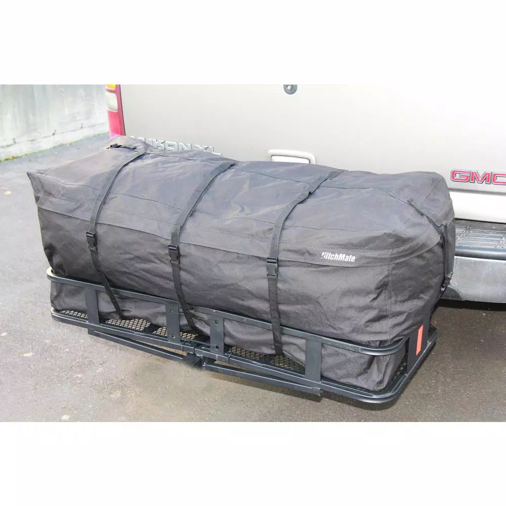 HitchMate CargoLoad 12 cu. ft. Soft Hitch Cargo Bag, Weather-Resistant Storage for Hitch-Mounted Carriers