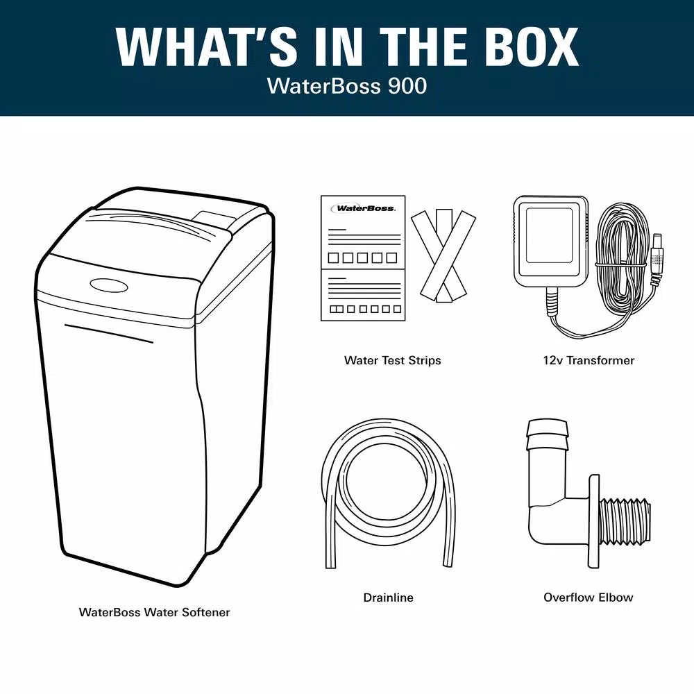 Waterboss Acid-Neutralizing Whole-House Water Filter, Sand Filtration System