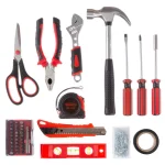 Stalwart 123-Piece Steel Hand Tool Set with Hard Plastic Carrying Case thumbnail 2