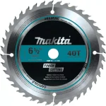 Makita 6-1/2 in. 40T Carbide-Tipped Circular Saw Blade, 5/8 in. Arbor thumbnail 1