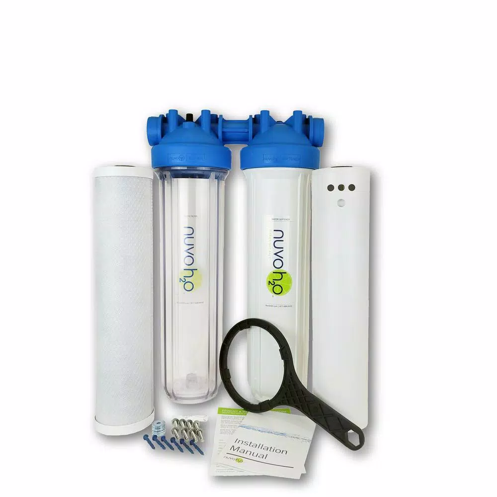 NuvoH2O Manor + Taste Salt-Free Water Softener and Filtration System