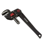Husky 10 in. Multi-Angle Pipe Wrench with Flex-Head and Aluminum Body thumbnail 1