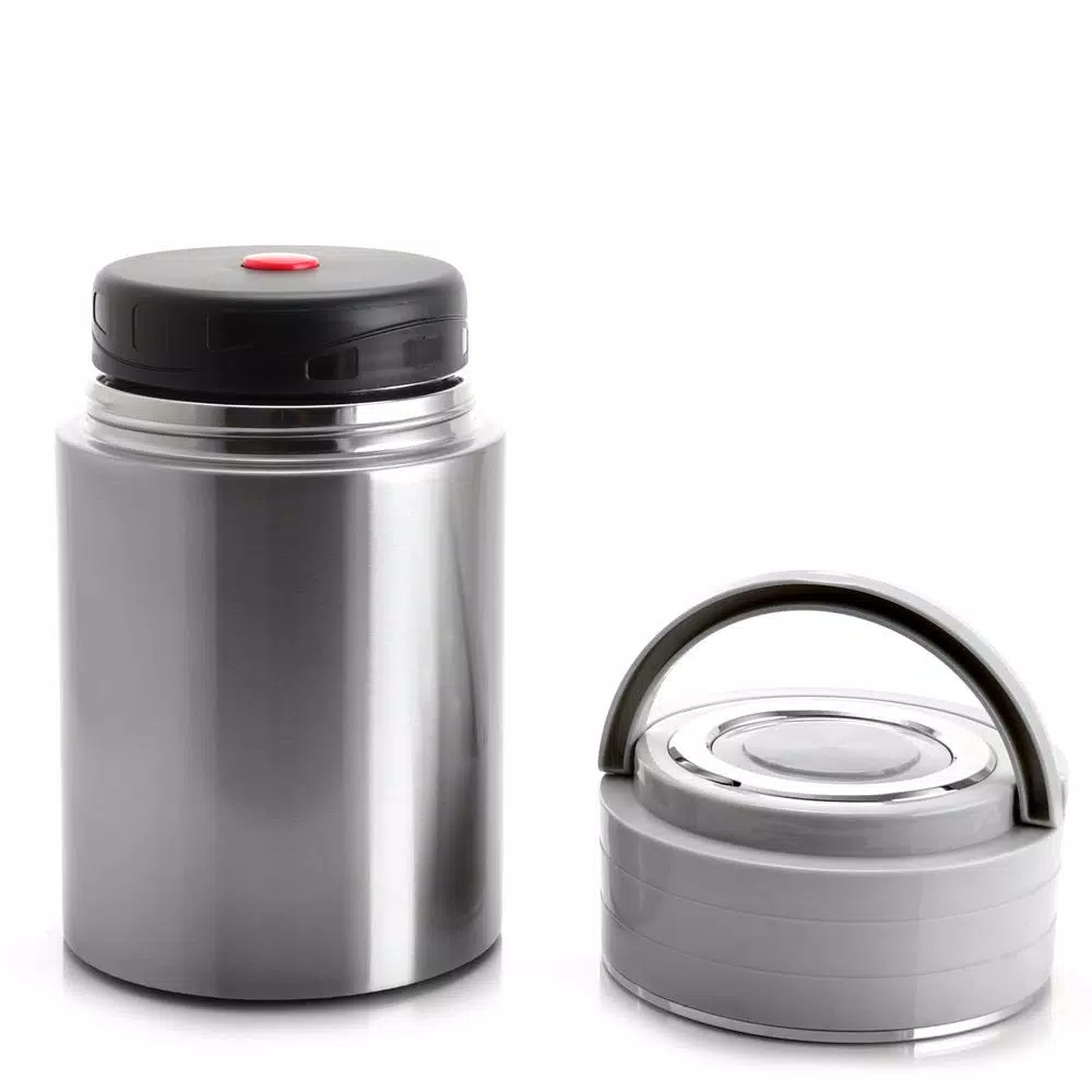 Better Chef 27 oz. Vacuum Insulated Wide Mouth Food Jar, Stainless Steel