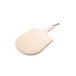 Fox Run Hardwood Pizza Paddle with Tapered Edge and Leather Hanging Loop thumbnail 1