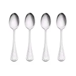 Towle Living Towle Palm Breeze 18/0 Stainless Steel Demi Spoons, Set of 4 thumbnail 1