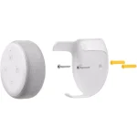 Wasserstein Wall Mount for Echo Dot (3rd Gen) Smart Speaker - White thumbnail 4
