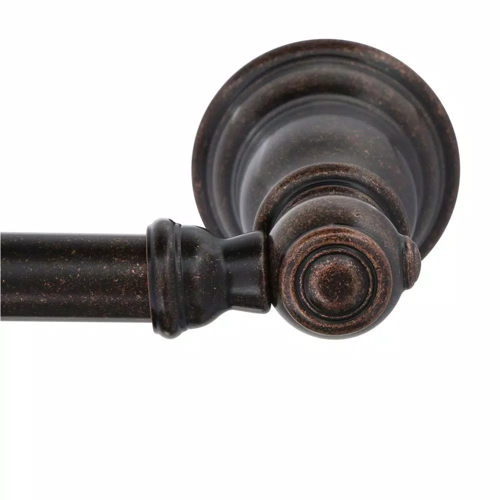 MOEN Kingsley 24 in. Single Towel Bar, Oil Rubbed Bronze