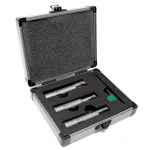WEN 3-Piece 90-Degree Square Shoulder Indexable Carbide End Mill Set with Aluminum Case thumbnail 1