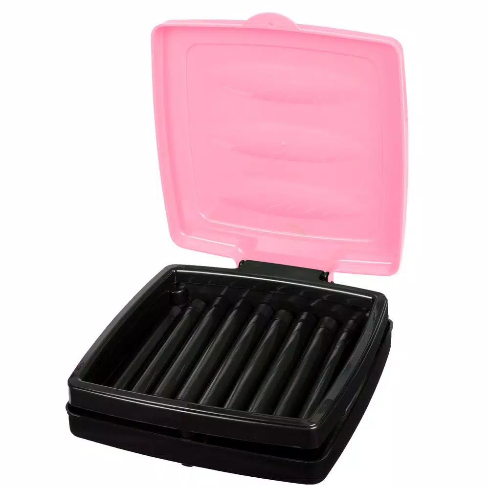 Wakeman Outdoors 13 Gal. Portable Pink Trash Bag Holder