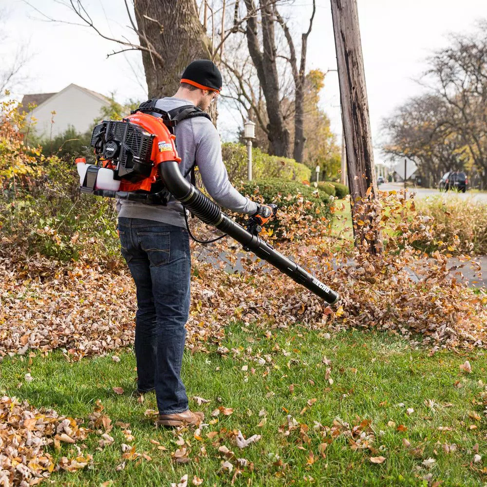ECHO PB-580T 58.2cc Gas Backpack Leaf Blower, 517 CFM, 216 MPH