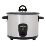 PREMIUM Deluxe 16-Cup Stainless Steel Rice Cooker with Non-Stick Pot thumbnail 1