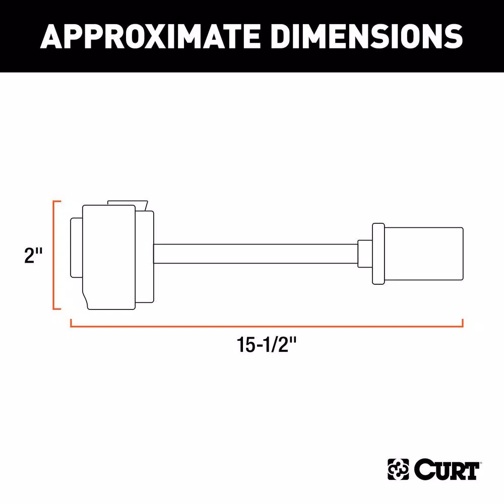 CURT Dodge Factory Harness Adapter to USCAR Socket
