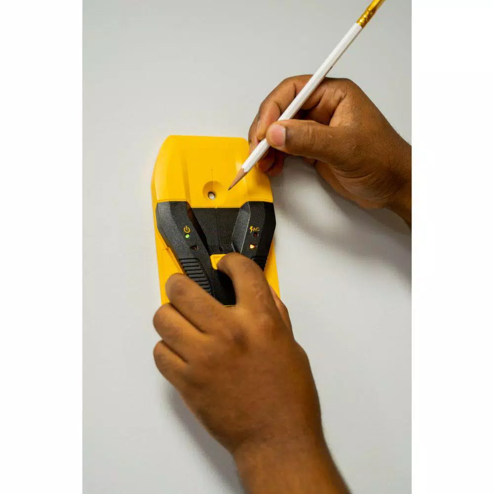 DEWALT Center Sensor Stud Finder with Metal and AC Wire Detection, 1.5 in. Depth