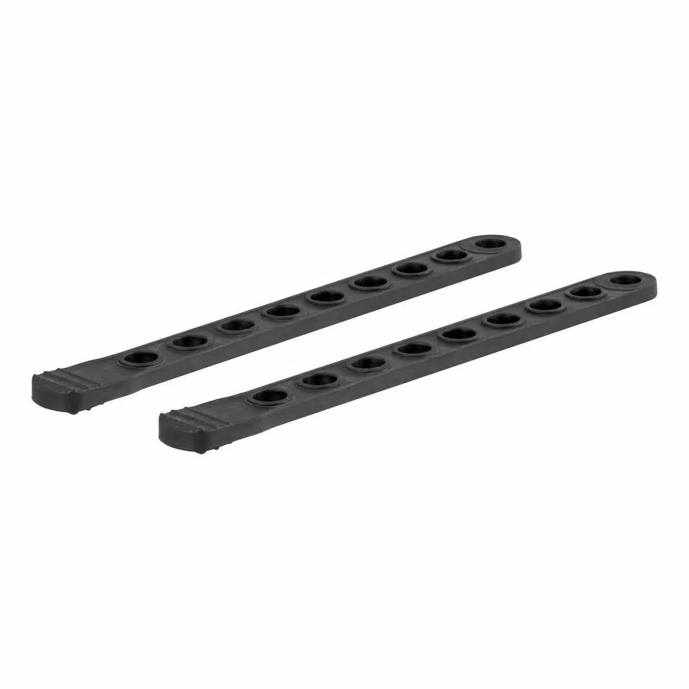 CURT Bike Rack Cradle Straps, 2-Pack, Black Rubber