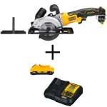 DEWALT 20V MAX ATOMIC 4-1/2 in. Brushless Cordless Circular Saw Kit with 3.0 Ah Battery and Charger thumbnail 1
