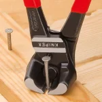 KNIPEX 8 in. High Leverage Cross Cut Bolt End Cutting Pliers thumbnail 2