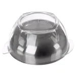 Classic Cuisine 5-Piece Salad Bowl Serving Set with Ice Chamber and Utensils thumbnail 4