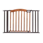 Summer Infant Decorative Wood and Metal Pressure Mounted Walk-Thru Baby Gate, 32 in. Tall thumbnail 1