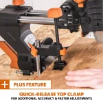 Evolution Power Tools Evolution R255SMSDB+ 10 in. 15 Amp Dual Bevel Sliding Miter Saw with Laser Guide thumbnail 15