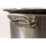 ExcelSteel Professional 35 qt. Stainless Steel Stock Pot with Lid, Induction Ready thumbnail 2