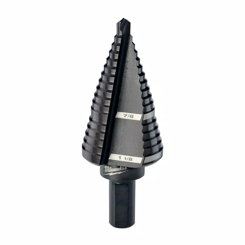 Milwaukee 33-Piece Black Oxide Step and Titanium SHOCKWAVE Drill Bit Set