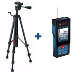 Bosch BLAZE Outdoor GLM 400 C Connected Laser Measure with Digital Viewfinder and Compact Tripod Kit thumbnail 1