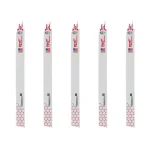 Milwaukee Torch 12 in. 18 TPI Metal Cutting Reciprocating Saw Blades, 5-Pack thumbnail 1