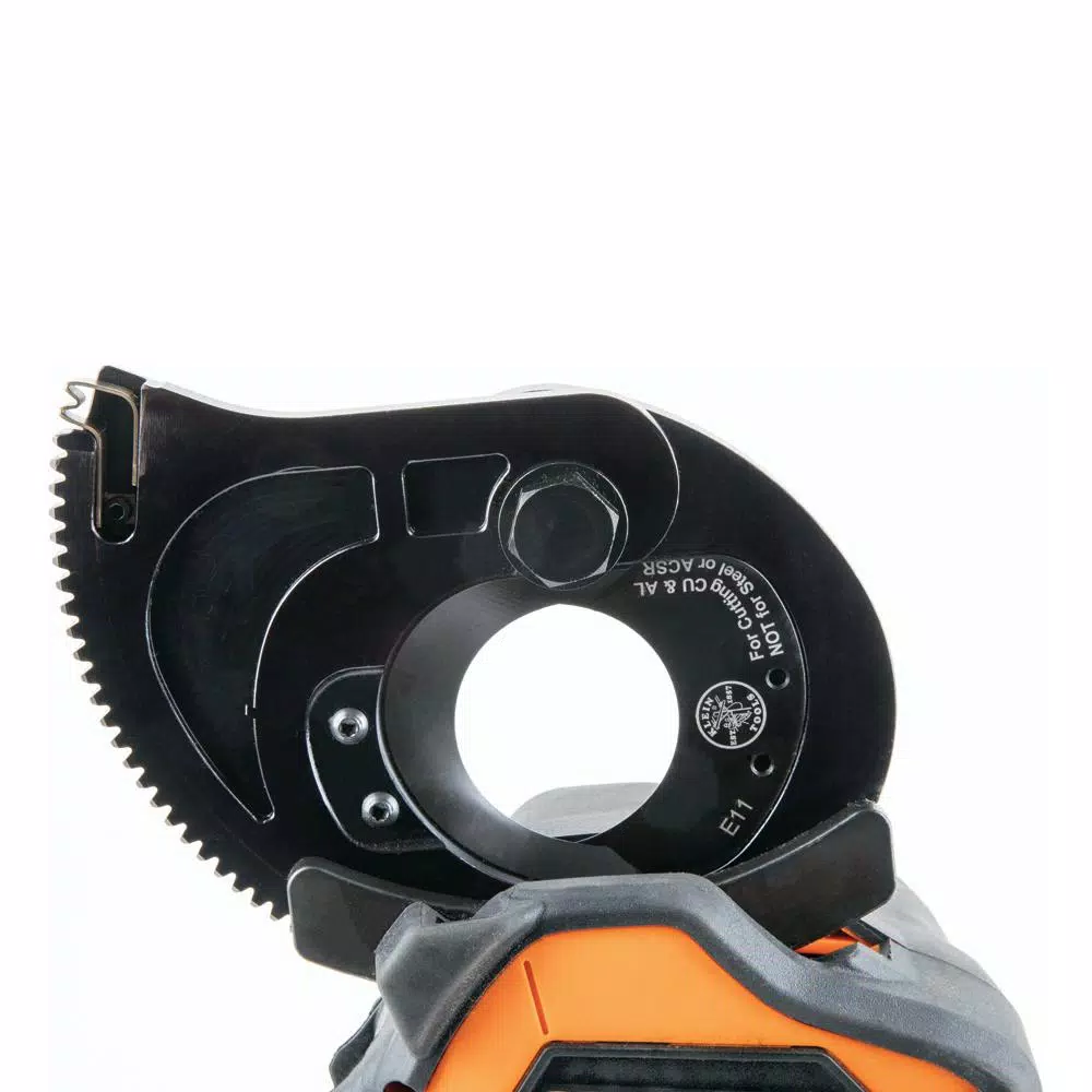 Klein Tools Battery-Operated Closed-Jaw Cable Cutter Kit with 20V 2 Ah Batteries & Charger