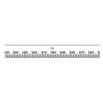 Lufkin Atlas Lufkin 1/2 in. x 66 ft. SAE/Metric 2-Sided Chrome Clad Oil Gauging Tape thumbnail 3