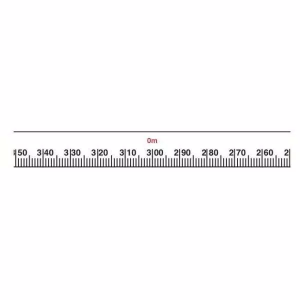 Lufkin Atlas Lufkin 1/2 in. x 66 ft. SAE/Metric 2-Sided Chrome Clad Oil Gauging Tape