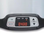 Hamilton Beach 8 Qt. Programmable Stainless Steel Slow Cooker with Timer and Temperature Settings thumbnail 3
