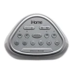 iHome Zenergy Dream Mini iZBT7W Bluetooth Sleep Therapy Machine with Sound and Light Therapy, White thumbnail 3