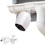 Wasserstein Weatherproof Gutter Mount for Arlo Pro, Ultra, Go, and Essential Cameras (White) thumbnail 1