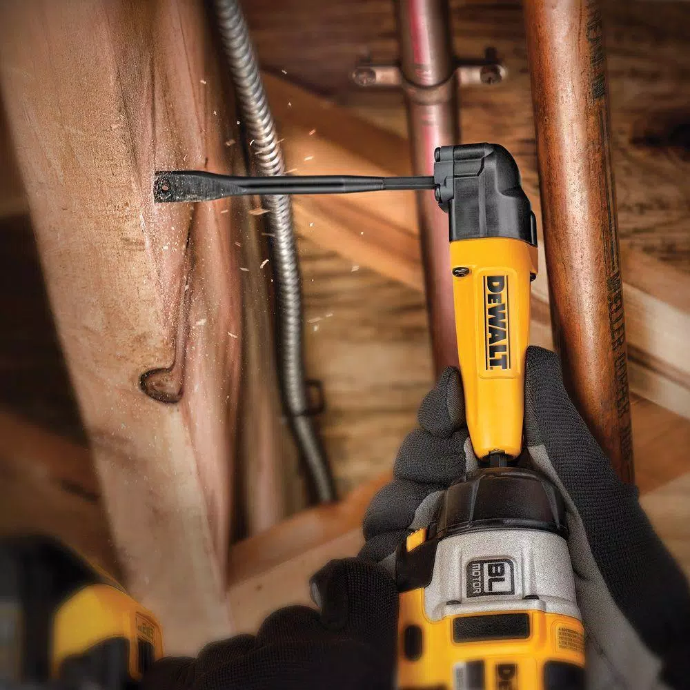 DEWALT Right Angle Drill Adapter for Tight Spaces