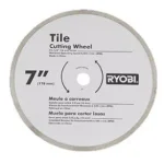 RYOBI 7 in. 0.75 HP Corded Tabletop Wet Tile Saw thumbnail 7