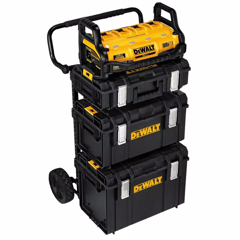 DEWALT DCB1800B 1800W Portable Power Station and 4-Port Battery Charger