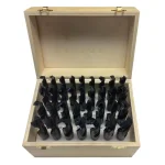 Drill America DWDRSD 33-Piece High Speed Steel Reduced Shank Drill Bit Set in Wood Case thumbnail 1