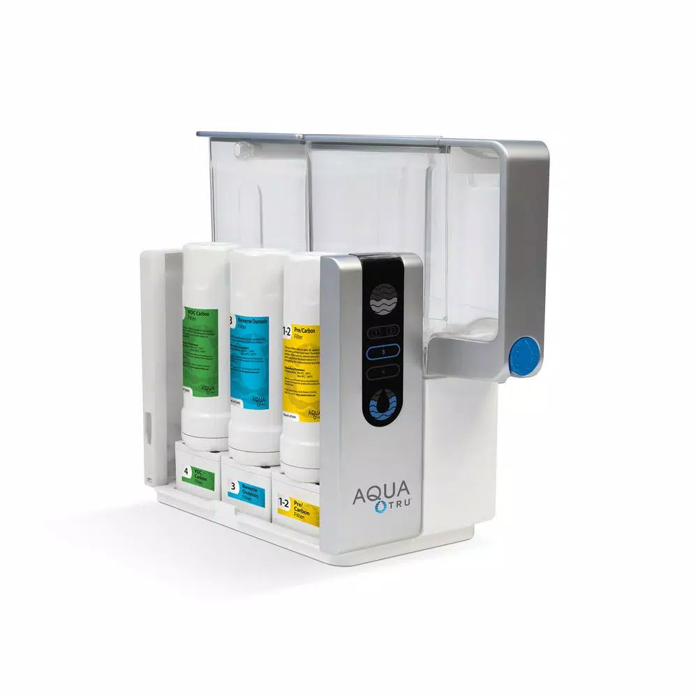 AQUA TRU AquaTru Countertop Reverse Osmosis Water Filtration System with BPA-Free Tank
