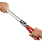 Milwaukee 3-Piece Pliers Set: 6-in-1 Wire Strippers, High Leverage Lineman's, and Long Nose Pliers thumbnail 2