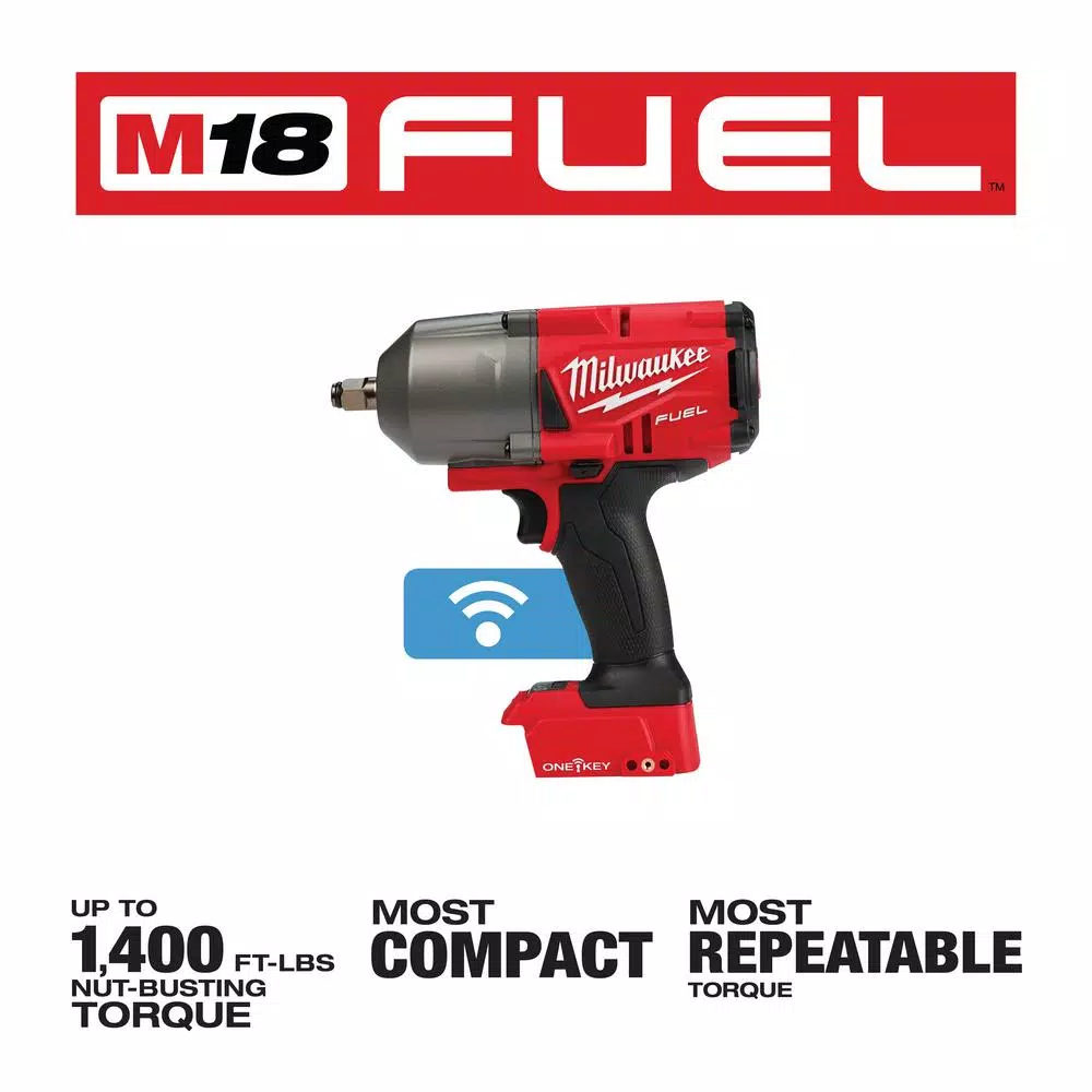 Milwaukee M18 FUEL ONE-KEY 1/2 in. High Torque Impact Wrench with Friction Ring (Tool-Only)