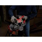 Milwaukee M18 FUEL 18V Brushless Deep Cut Band Saw & 5" Grinder Combo Kit with (2) 6.0 Ah Batteries thumbnail 12