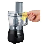 Hamilton Beach Stack & Snap 4-Cup Compact Food Processor, 5-Speed, Black thumbnail 3
