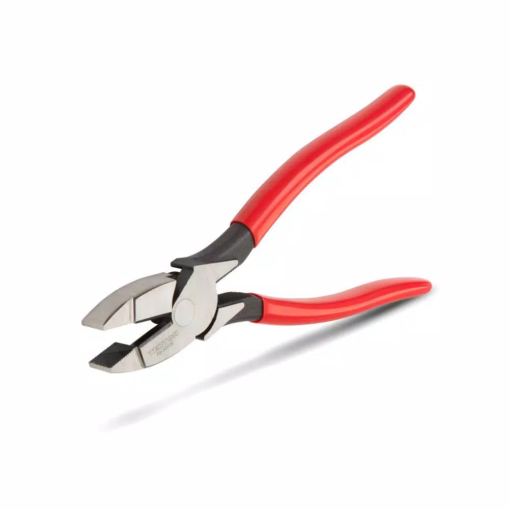 TEKTON 9-1/2 in. Lineman's Pliers with Induction-Hardened Side Cutters