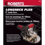ROBERTS Longneck Plus 120 V 6 in. Jamb and Undercut Saw with 1100W Motor thumbnail 10
