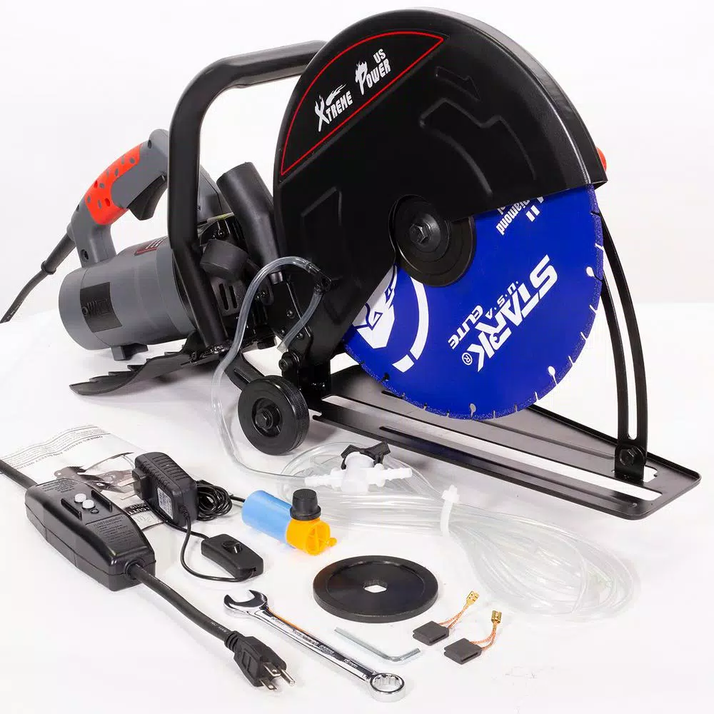 XtremepowerUS 14 in. 15 Amp Portable Corded Circular Concrete Saw