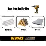 DEWALT 14-Piece Black Oxide Twist Drill Bit Set thumbnail 2
